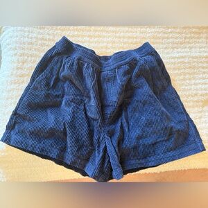 Aerie Navy Lounge Shorts